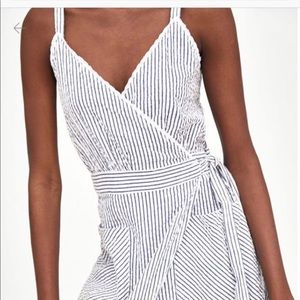Zara 100% Cotton sold out wrap dress